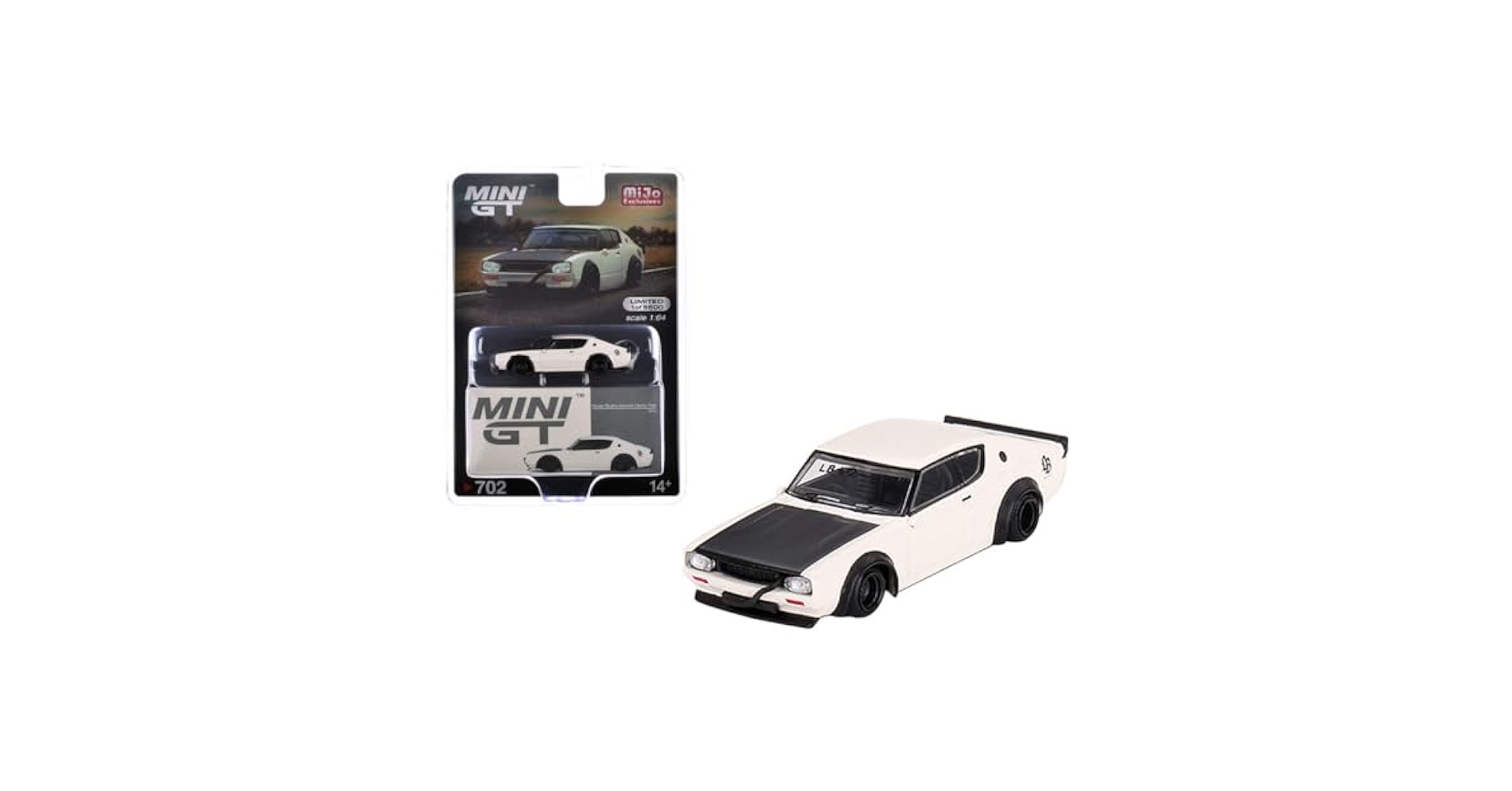 LIBERTY WALKのミニカー WIRED 非売品 1/64 MINI GT Nissan Z LB☆NATION WORKS Ikazuchi